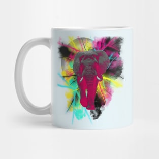 Elephant Explosion Mug